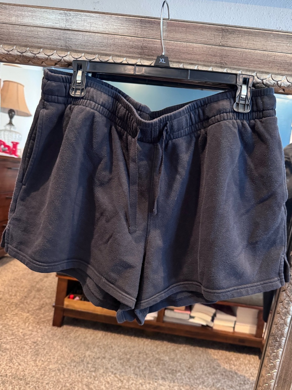 bcg Women's Black Casual Drawstring Shorts